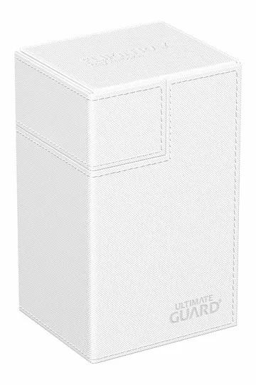 Flip`n`Tray 80+ XenoSkin Monocolor White - Ultimate Guard - FashionsVida