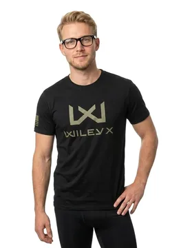 Canyon Short Sleeve T-shirt Black / Sage Green L Men - Wiley X - FashionsVida
