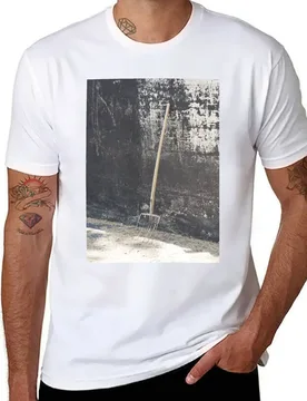 Pitchfork on wall in barn T-Shirt t shirts with prints man t shirts graphic T-Shirt - Aliexpress - FashionsVida