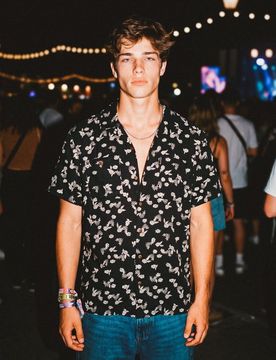 Superdry Herren Kurzärmeliges Strandhemd Black - Größe: Xxl