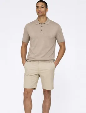 Only & Sons - Polo de punto de manga corta de hombre - Only & Sons - FashionsVida