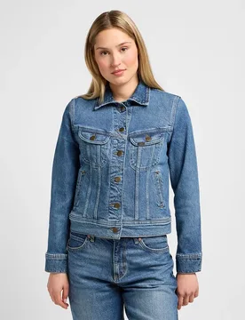 Veste En Jean Rider Jacket Classic Indigo L - Lee - FashionsVida