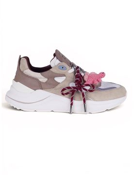 DATE - Sneakers - 470672 - Bianco/Beige
