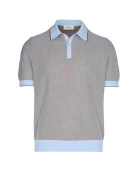 Gran Sasso Polo azul claro 50