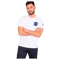 Industries T-shirt à Manches Courtes Space Shuttle White 2XS