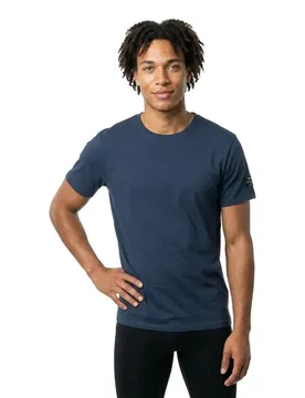 T-shirt à Manches Courtes Ventalf Blue Indigo S