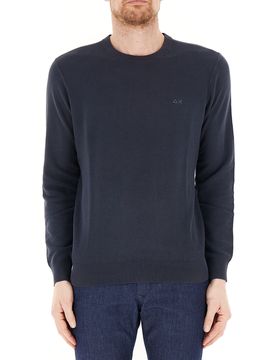 Maglione in cotone BLU NOTTE S