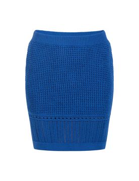 Faina Falda azul