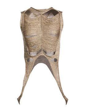 Top Damen Gold S,XS Damen