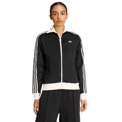 Classic Women Track Tops - Black - Size L - Cotton Jersey - Black - Size: Large