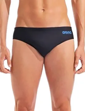 Solid Swim Swimming Brief Black / Blue FR 85 Men - Arena - FashionsVida