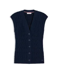 Chaleco azul oscuro S