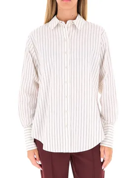 Camicia a righe BIANCO 40 - Patrizia pepe - FashionsVida