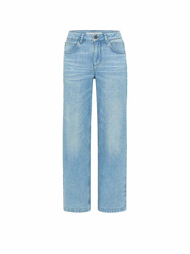 Jeans Relaxed Fit 7/8 azul claro 34 - LANIUS - FashionsVida
