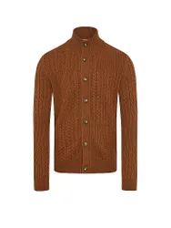 Strickjacke JEFF braun XXL herren