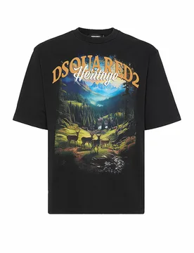 Dsquared2 T-shirt noir XL - Dsquared2 - FashionsVida