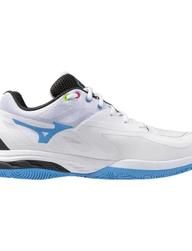 Wave Fang 2 Badminton Shoes White / Pink Tetra / All Abroad UK 7.5 - Mizuno - FashionsVida