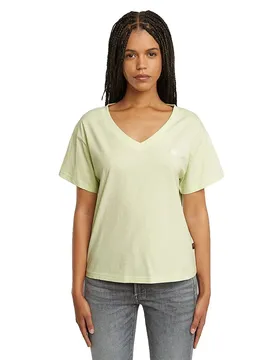 T-shirt à Manches Courtes Et Col En V Open Relaxed Bright Pistache S