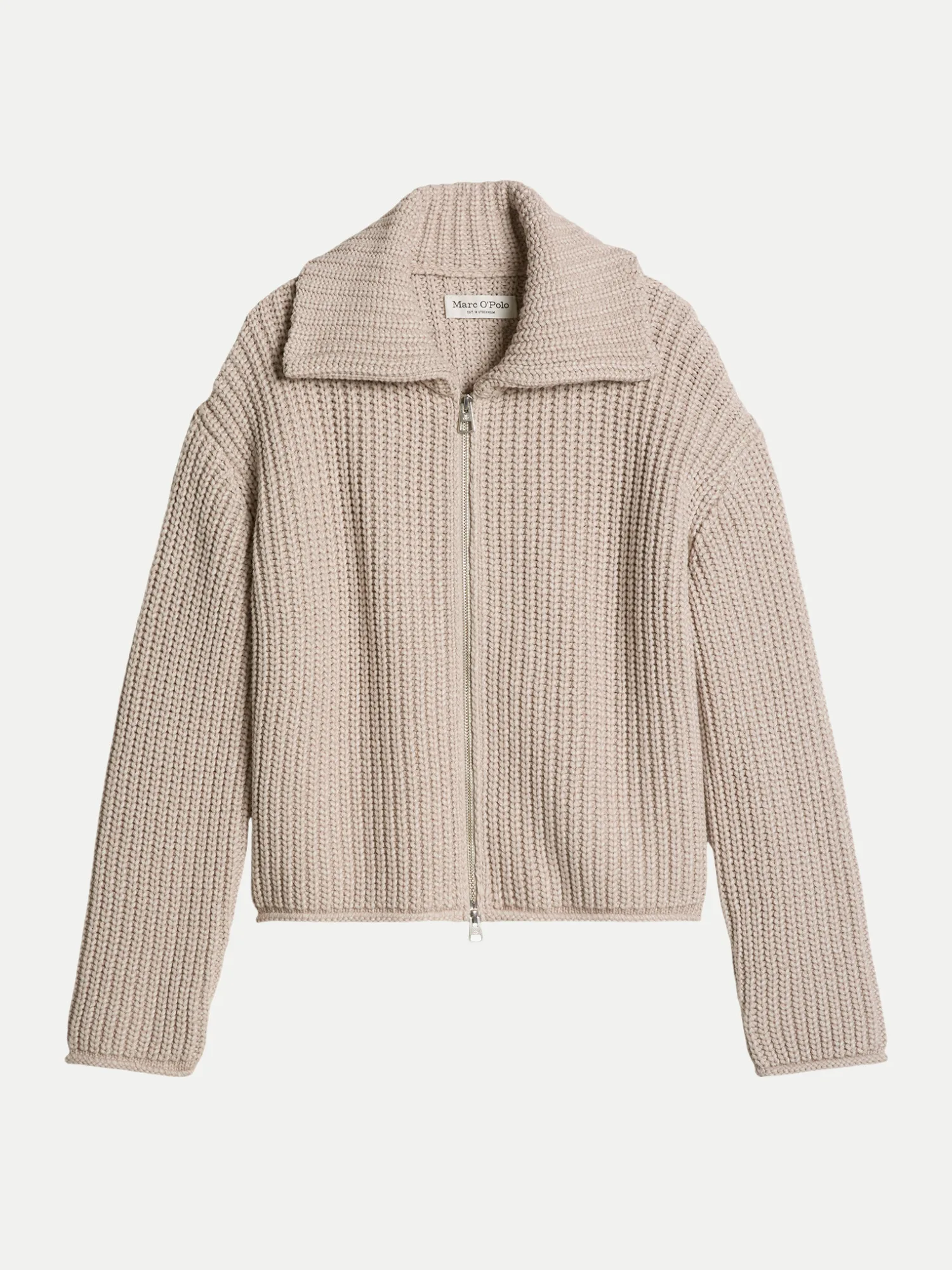 Marc O' Polo mit Reißverschluss Beige S - Marc O'Polo - FashionsVida