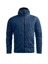 Chaqueta aislante de touring para hombre Piz Duan SW con capucha azul oscuro M