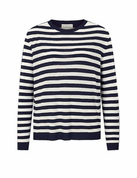Camiseta de manga larga azul oscuro XL