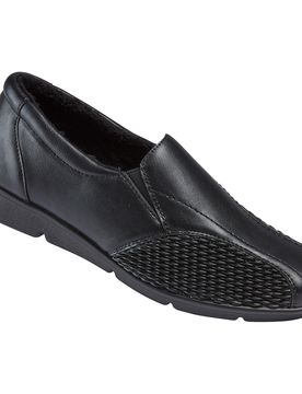 Hallux-Wärmehalbschuh schwarz 36 Damen