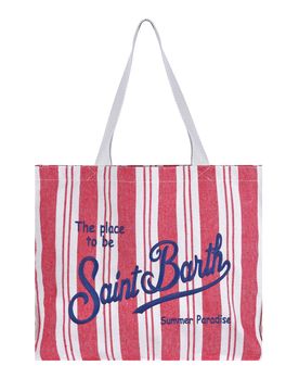 Borsa media - 471028 - Panna/Rosso
