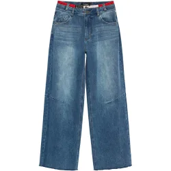 Pantalón de mujer vaquero 100% algodón