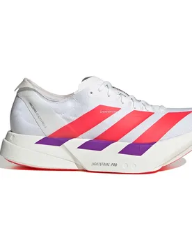 Scarpe Da Running Adizero Adios Pro Ftwr White / Lucid Red / Shock Purple EU 46 2/3 - Adidas - FashionsVida