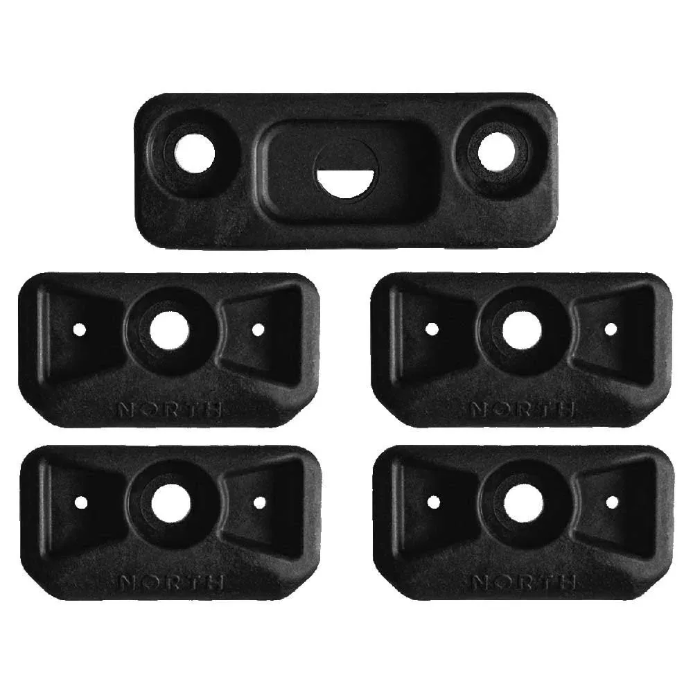 Sangle Free Surf Washer 5 Unités Black One Size unisex - North Kb - FashionsVida