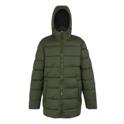 Womens Mens Lakiver Padded Jacket (Dark Khaki) - Size 3xl