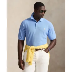 Polo de hombre de piqué de manga corta tallas grandes