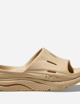 ORA Recovery Slide 3 in Shifting Sand/Shifting Sand, Size M9.5/ W10.5 - HOKA - FashionsVida