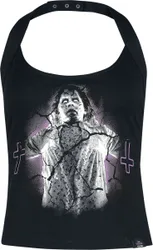 Gothic Neckholder - Unclean Spirit Halter Top - M bis 4XL - für Damen - Größe L - schwarz - Frauen - female