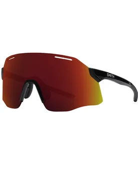 Geschwindigkeitssonnenbrille Vert Black Chromapop Red Mirror schwarz - SMITH - FashionsVida