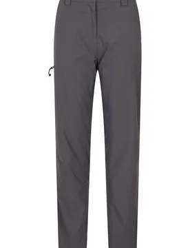 Women's 'Winter Hiker' Lightweight Stretchy Quick Dry Multi Pocket Trousers in Grey Size: 14 - Grey - Size: 14 - Mountain Warehouse - FashionsVida