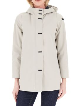 Impermeabile con cappuccio GRIGIO CHIARO 42