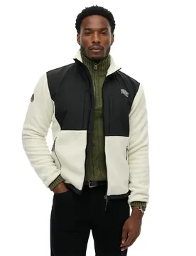 Veste Hybrid Trekker Fleece Foggy Dew / Black L