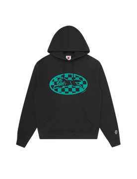 Checker Running Dog Popover Hood