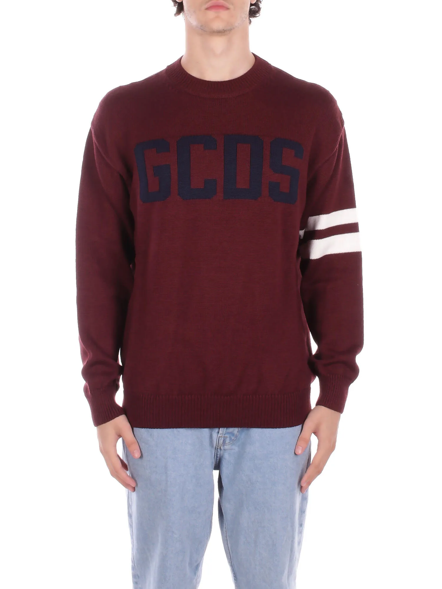 GCDS Maglie Burgundi - Gcds - FashionsVida