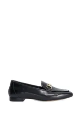 Women's 'Grained' Loafers in Black Size: 4 - Black - Size: 4