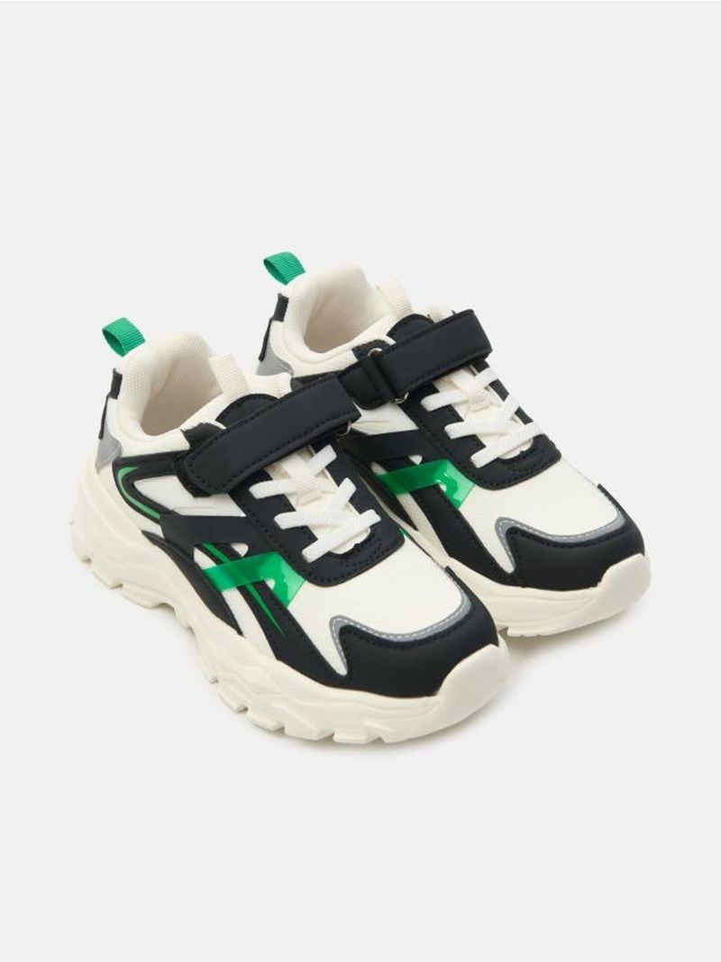 Sneaker a suola spessa - multicolor
