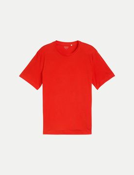 Basic T-Shirt Rot XXL