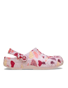 Kids' Heart Clogs (11 Small - 3 Large ) Pink Mix Female - Crocs - FashionsVida