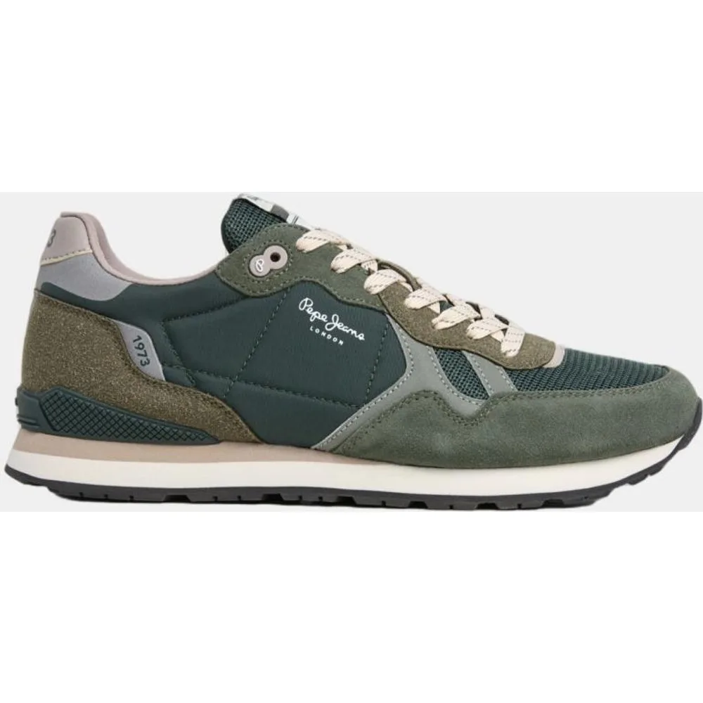 Zapatillas estilo retro con el icónico isotipo lateral - Pepe Jeans - FashionsVida