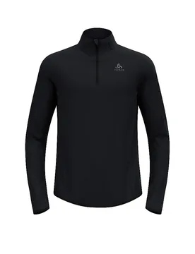 Camiseta interior con cremallera para mujer Zeroweight Warm negro M - Odlo - FashionsVida