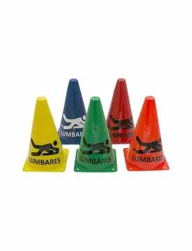 Trainingshütchen Lombaires - Jaune - unisex - Size: 23 cm