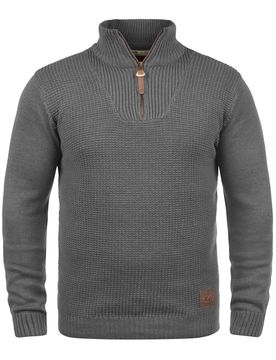 Solid Jersey 'Tommy' gris oscuro
