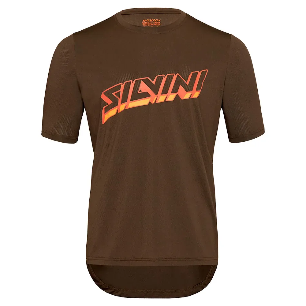 Maglia A Maniche Corte Md1803 Denno Olive - SILVINI - FashionsVida