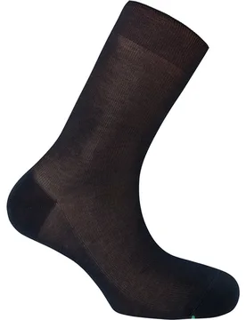 Calcetines cortos de hombre 100% Hilo de Escocia de canalé - Deodorant. Hecho en España - Punto Blanco - FashionsVida